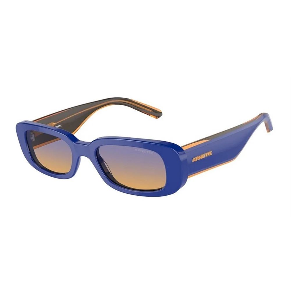 Blaue Sonnenbrille aus Harz