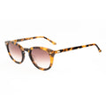 Occhiali da sole in acetato marrone