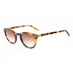 Occhiali da sole in acetato marrone