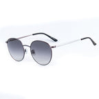 Sonnenbrille aus grauem Titan