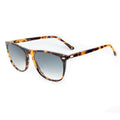 Sonnenbrille aus braunem Acetat