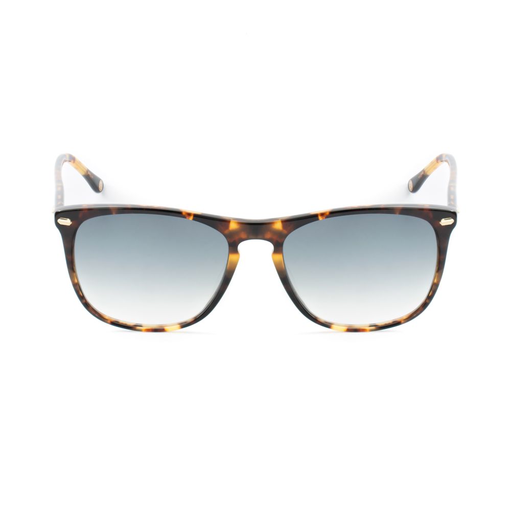 Sonnenbrille aus braunem Acetat