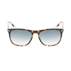 Sonnenbrille aus braunem Acetat