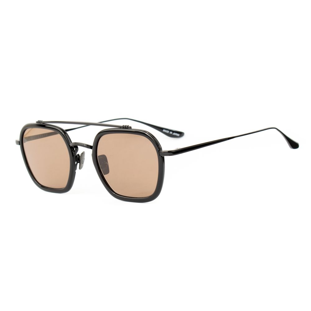 Schwarze Titan-Sonnenbrille