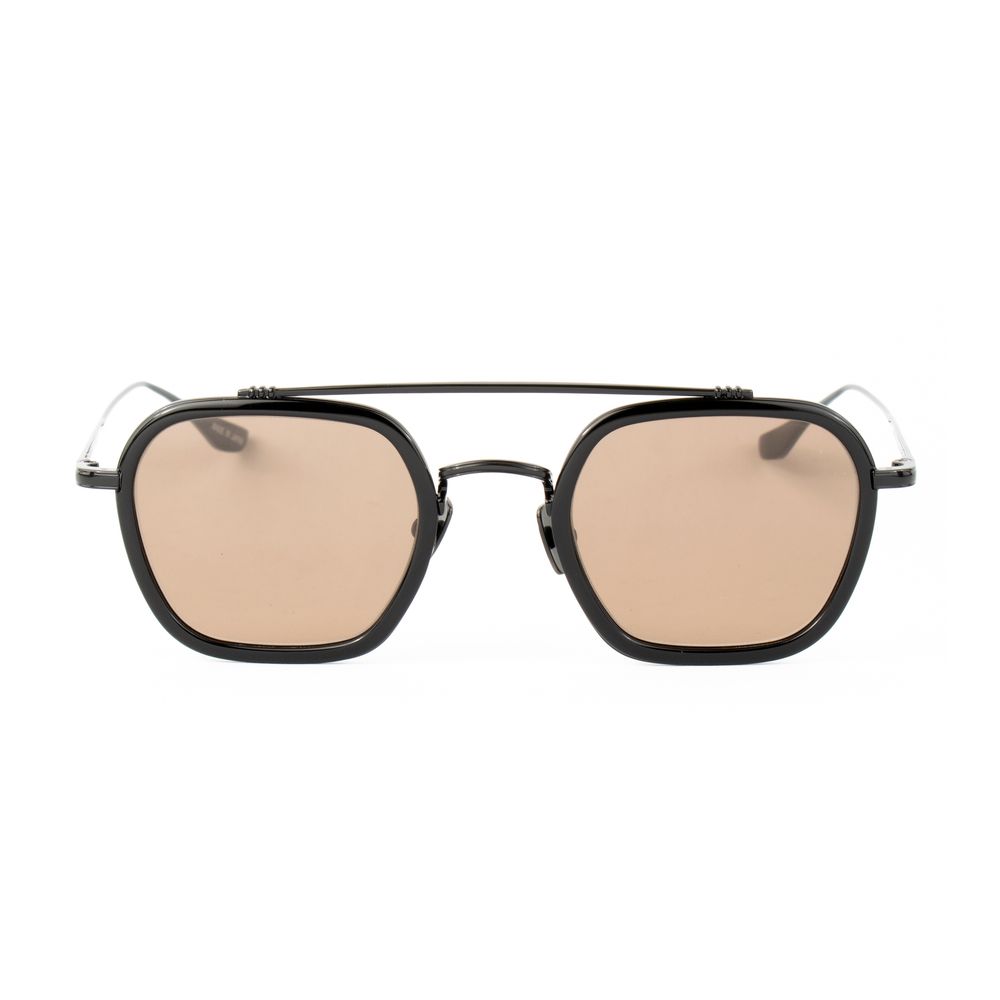 Schwarze Titan-Sonnenbrille