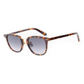Braune Sonnenbrille aus Azetat