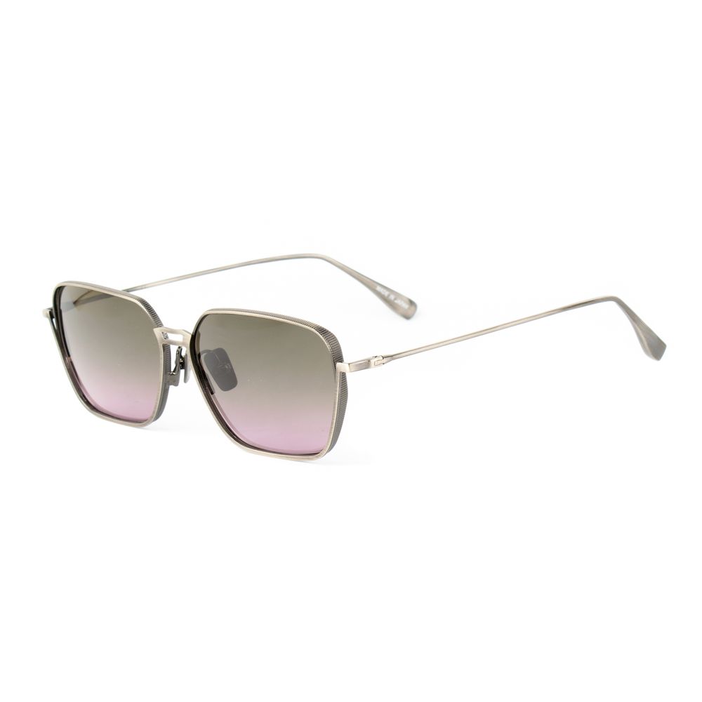 Sonnenbrille aus grauem Titan