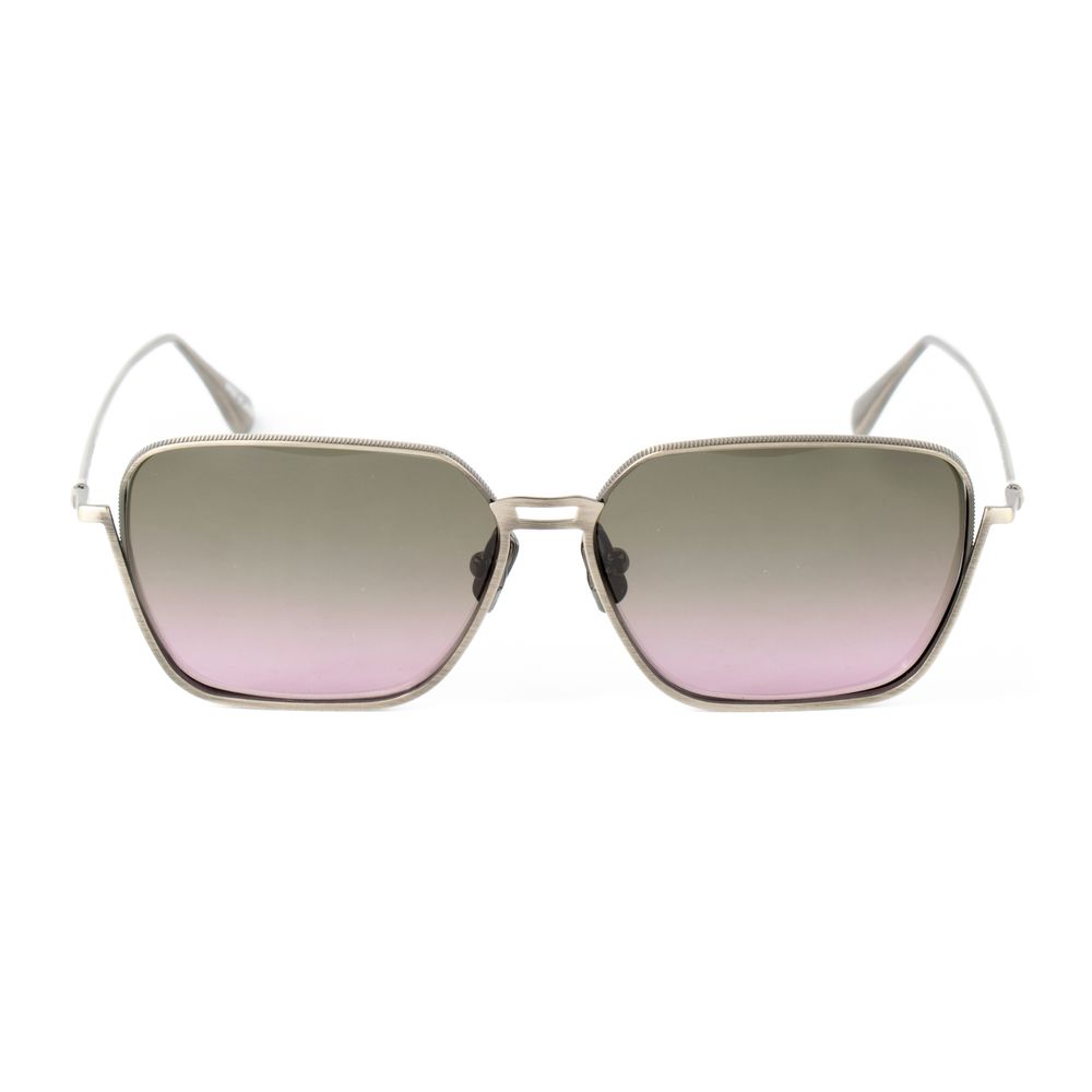 Sonnenbrille aus grauem Titan