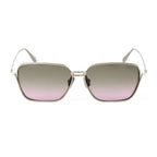 Sonnenbrille aus grauem Titan