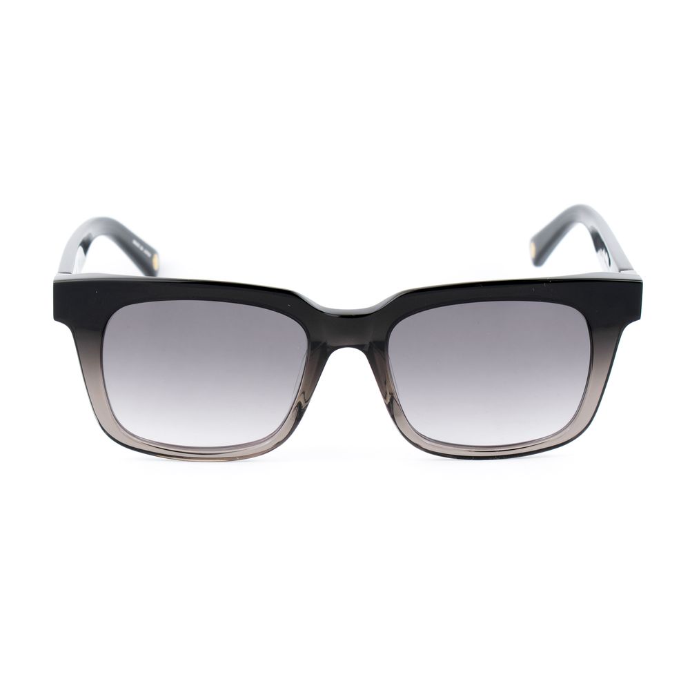 Schwarze Acetat-Sonnenbrille
