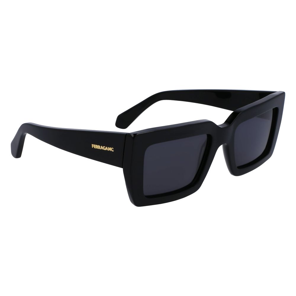 Occhiali da sole in acetato nero