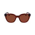 Braune Sonnenbrille mit eingespritztem Rahmen