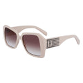 Weiße gespritzte Sonnenbrille
