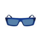 Occhiali da sole blu iniettato