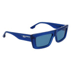 Occhiali da sole blu iniettato