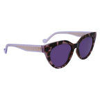 Purple Injected Sunglasses
