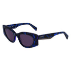 Blaue Acetat-Sonnenbrille