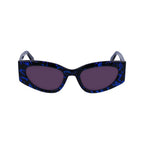 Blaue Acetat-Sonnenbrille