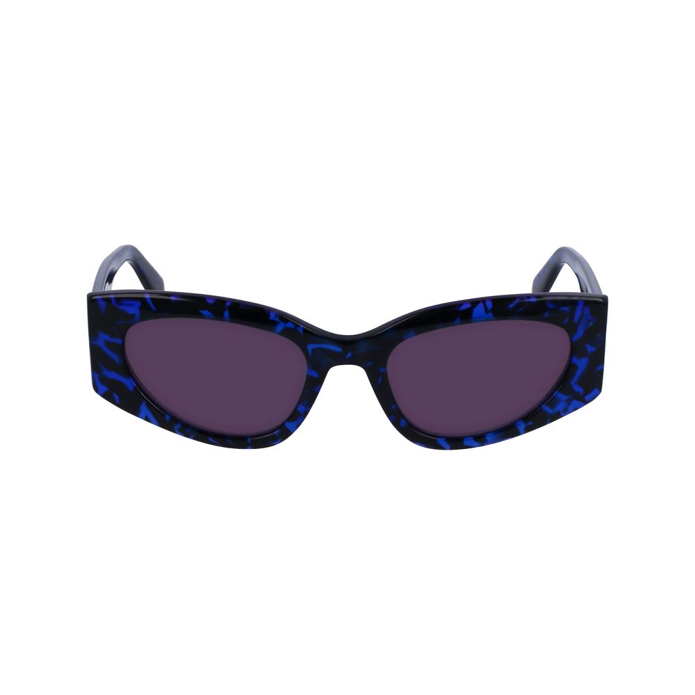 Blaue Acetat-Sonnenbrille