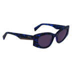 Blaue Acetat-Sonnenbrille