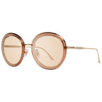 Braune Sonnenbrille aus Metall