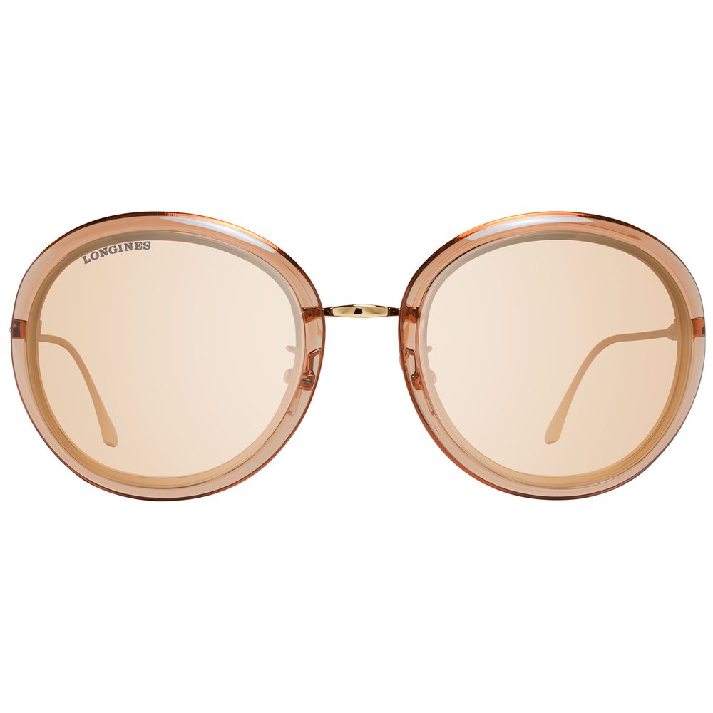 Braune Sonnenbrille aus Metall