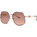 Sonnenbrille aus Goldmetall
