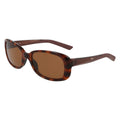 Braune Injected-Sonnenbrille