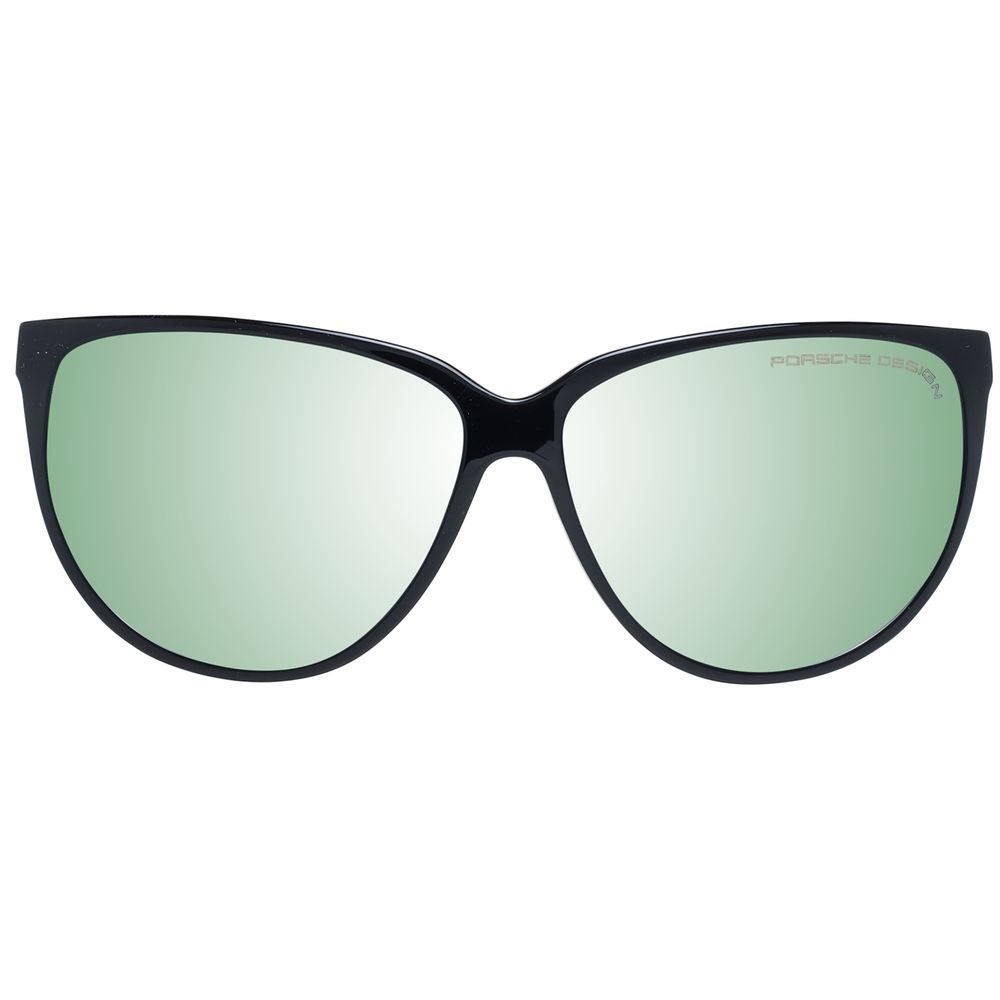 Sonnenbrille aus schwarzem Azetat