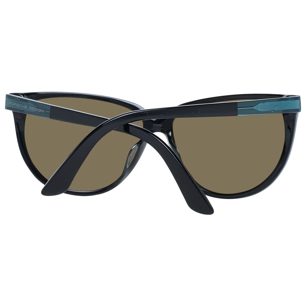 Sonnenbrille aus schwarzem Azetat