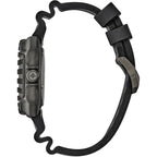 Black Polyethylene Sport Watch
