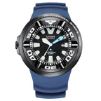 Orologio sportivo in gomma blu