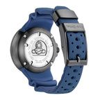 Orologio sportivo in gomma blu