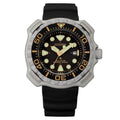 Orologio sportivo in gomma nera