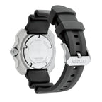 Orologio sportivo in gomma nera