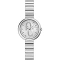 Gray Stainless Steel Dress Watch