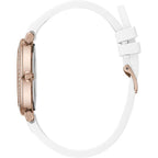 White Synthetic Dress Watch