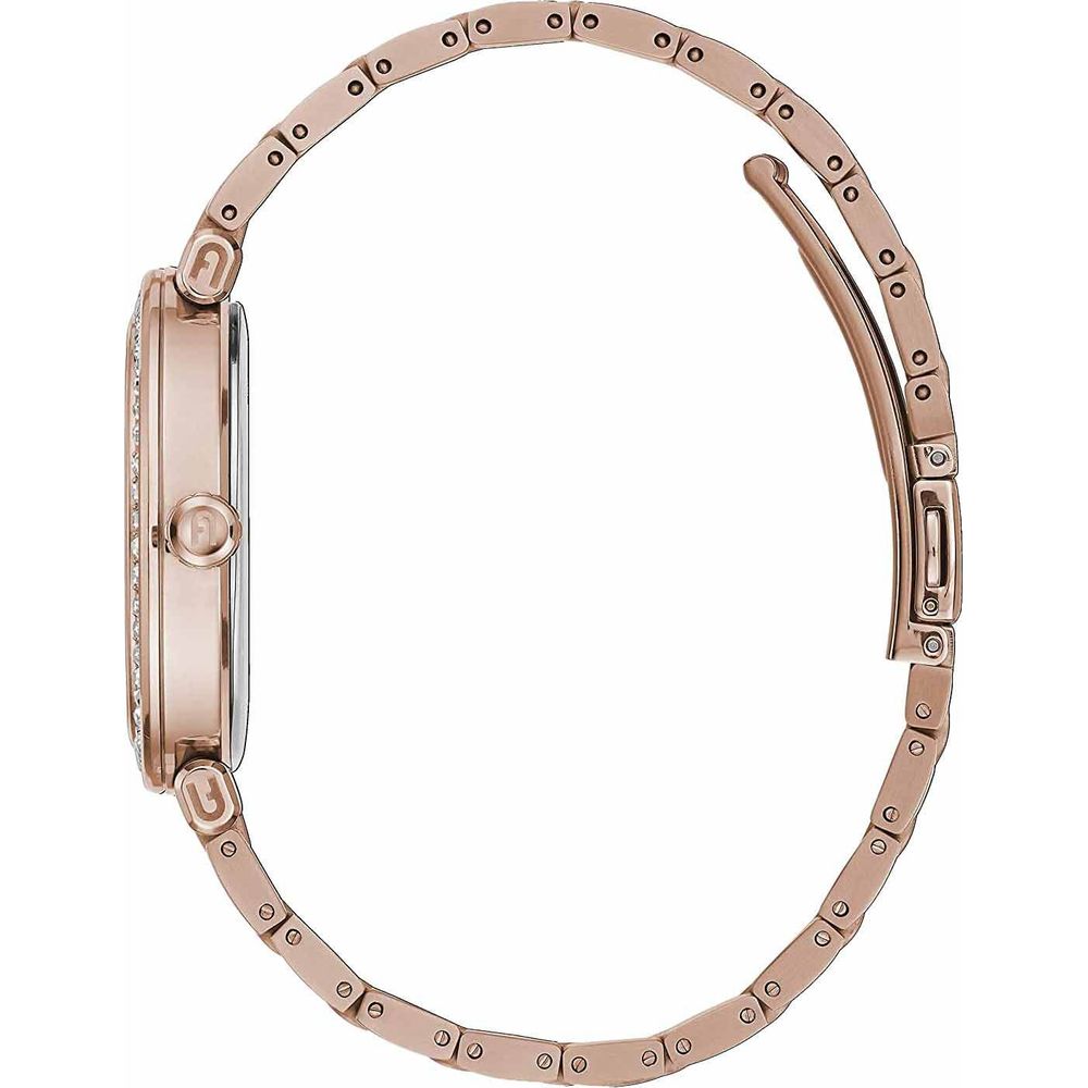Multicolor-Edelstahl-Kleid-Uhr