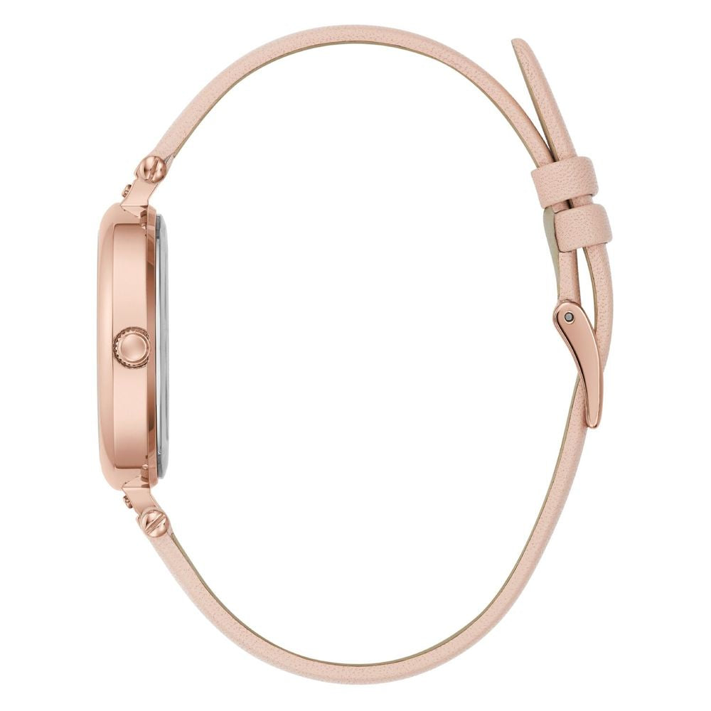Mehrfarbige Leder-Dresswatch