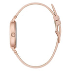 Mehrfarbige Leder-Dresswatch
