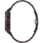 Gray Stainless Steel Dress Watch