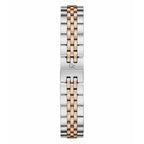 Graue Armbanduhr aus Edelstahl