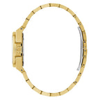 Gold Stainless Steel Dress Watch