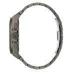Gray Stainless Steel Dress Watch