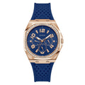 Blue Synthetic Bracelet Watch