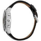 Orologio in pelle nera