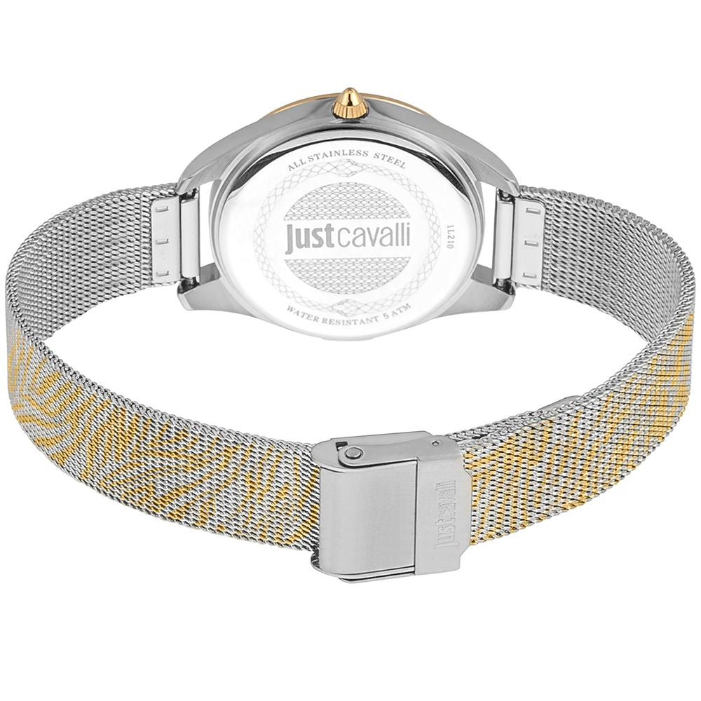 Multicolor Stainless Steel Dress Watch