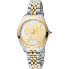 Multicolor Stainless Steel Dress Watch