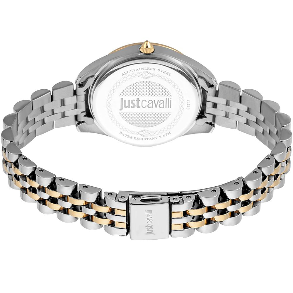 Multicolor Stainless Steel Dress Watch