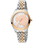 Multicolor Stainless Steel Bracelet Watch